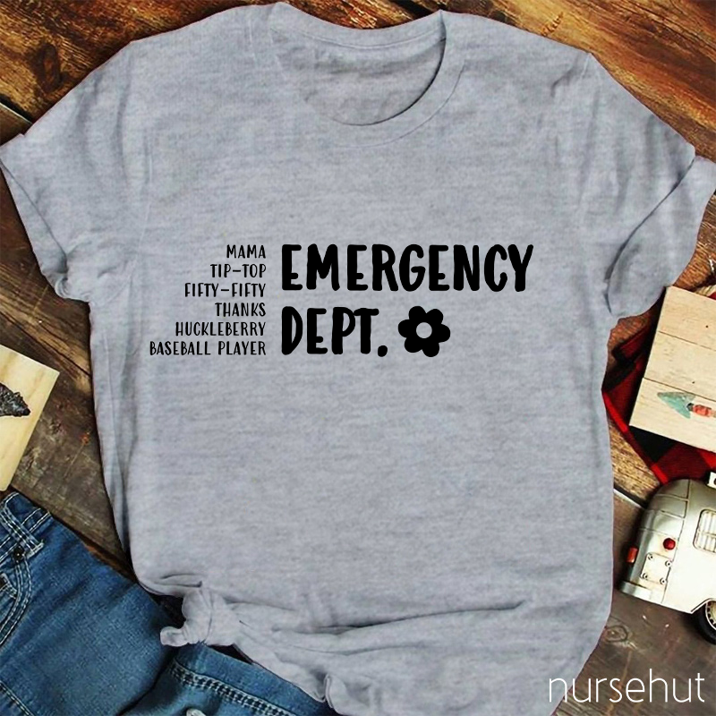Emergency Dept Nurse T-Shirt