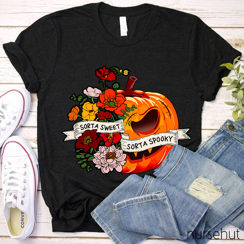 Sorta Sweet Sorta Spooky Nurse T-Shirt