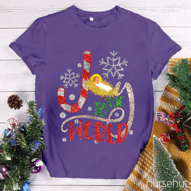 Jolly To The World Nurse T-Shirt