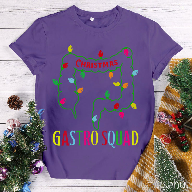Christmas Gastro Squad Nurse T-Shirt