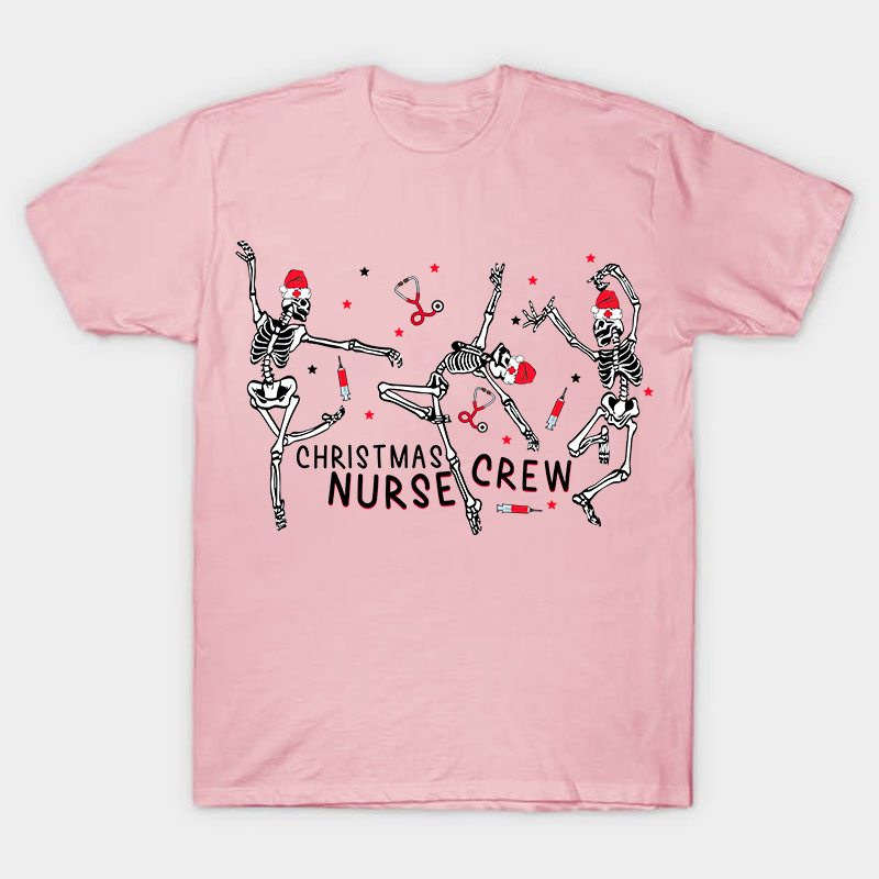 Christmas Nurse Crew Nurse T-Shirt