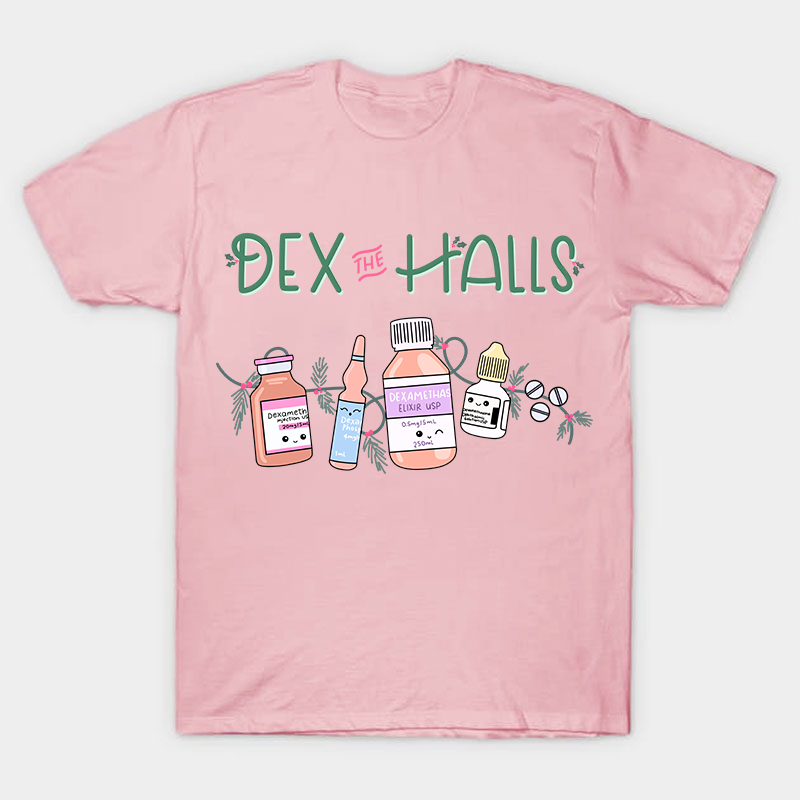 Dex The Halls Nurse T-Shirt