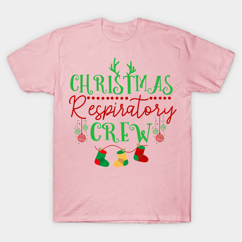 Christmas Respiratory Nurse T-Shirt