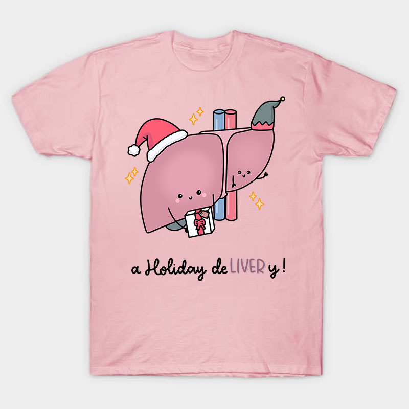 A Holiday Delivery Nurse T-Shirt