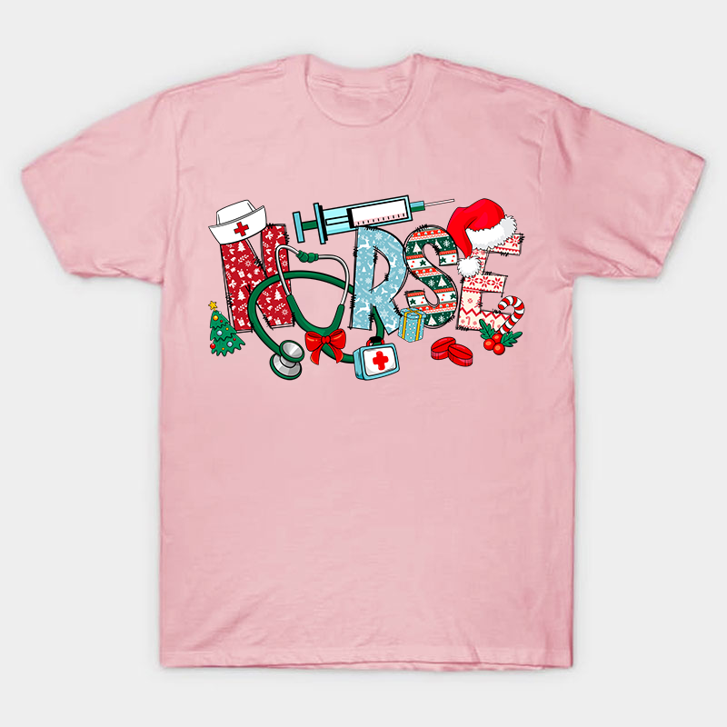Christmas Crew Nurse T-Shirt