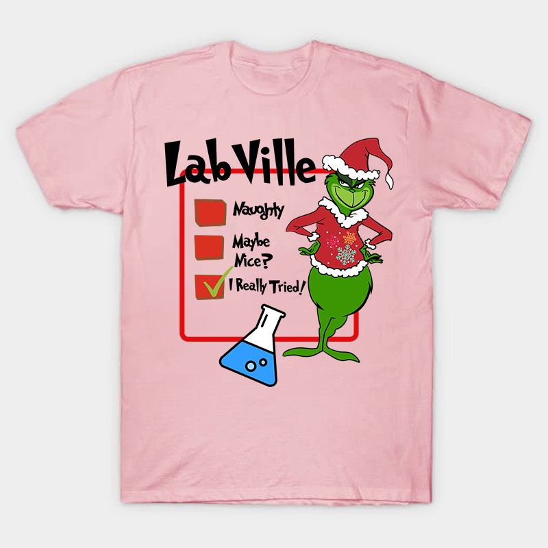 Labville I Really Tried Nurse T-Shirt