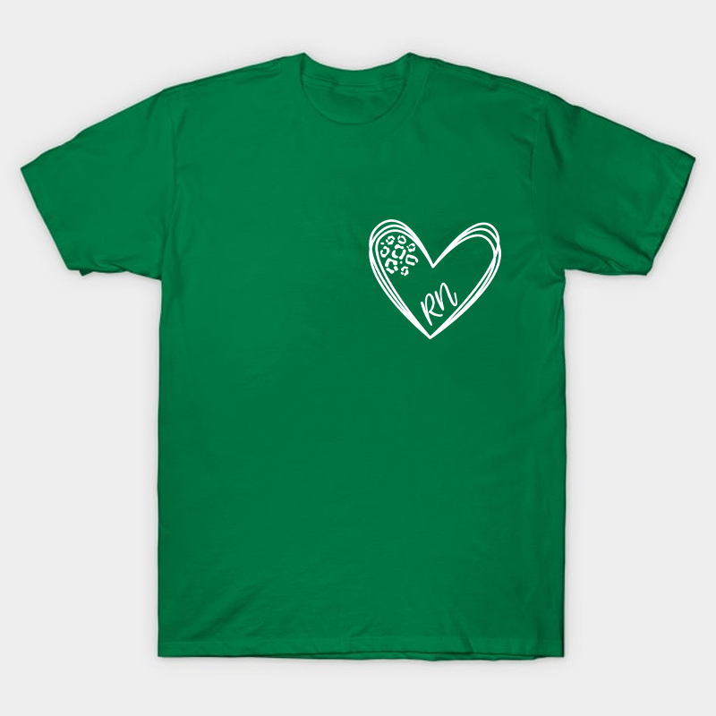 Simple Love RN Nurse T-Shirt
