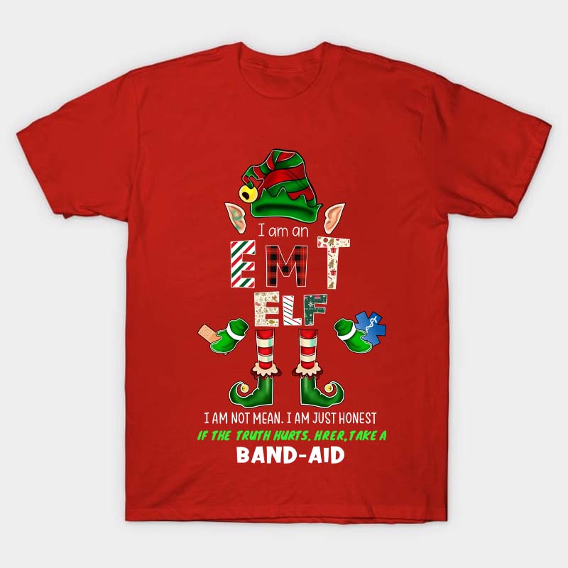 Personalized I Am A Nurse Elf Nurse T-Shirt