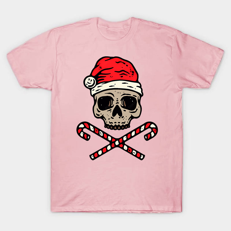 Christmas Skull Nurse T-Shirt