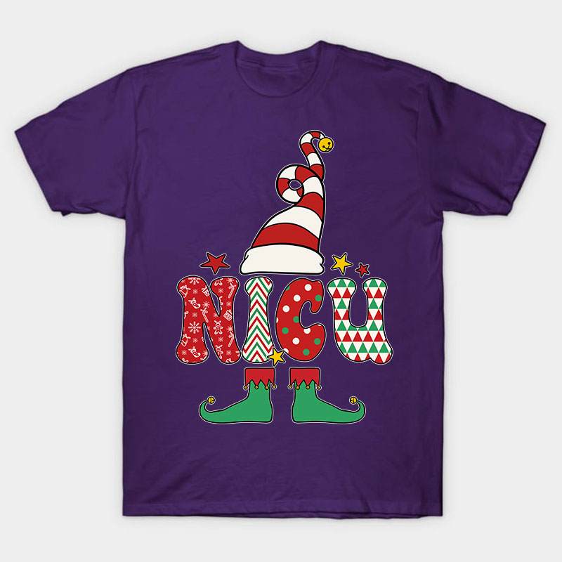 Personalized Elf Nurse T-Shirt