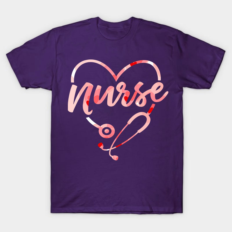 Pinky Heart Nurse T-Shirt