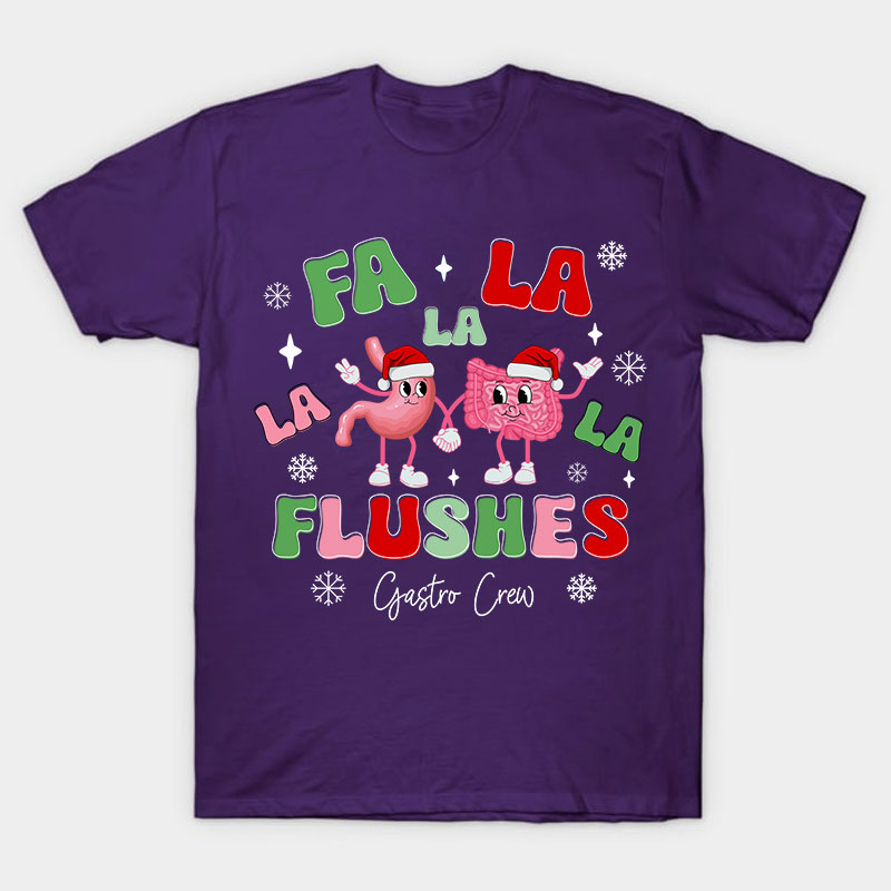 Fa La La Flushes Nurse T-Shirt