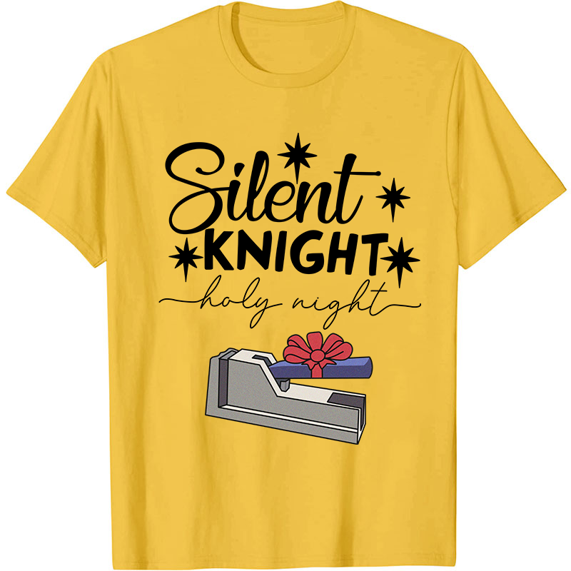 Silent Knight Holy Night Nurse T-Shirt
