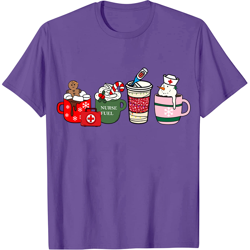 Nurse Christmas Coffee Nurse T-Shirt