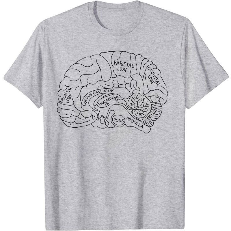 Not A Part Missing Brain Nurse T-Shirt