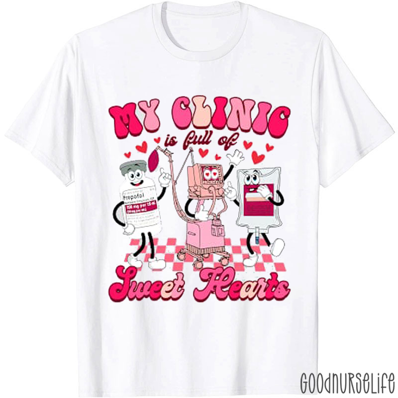 My Clinic Sweethearts Nurse T-Shirt