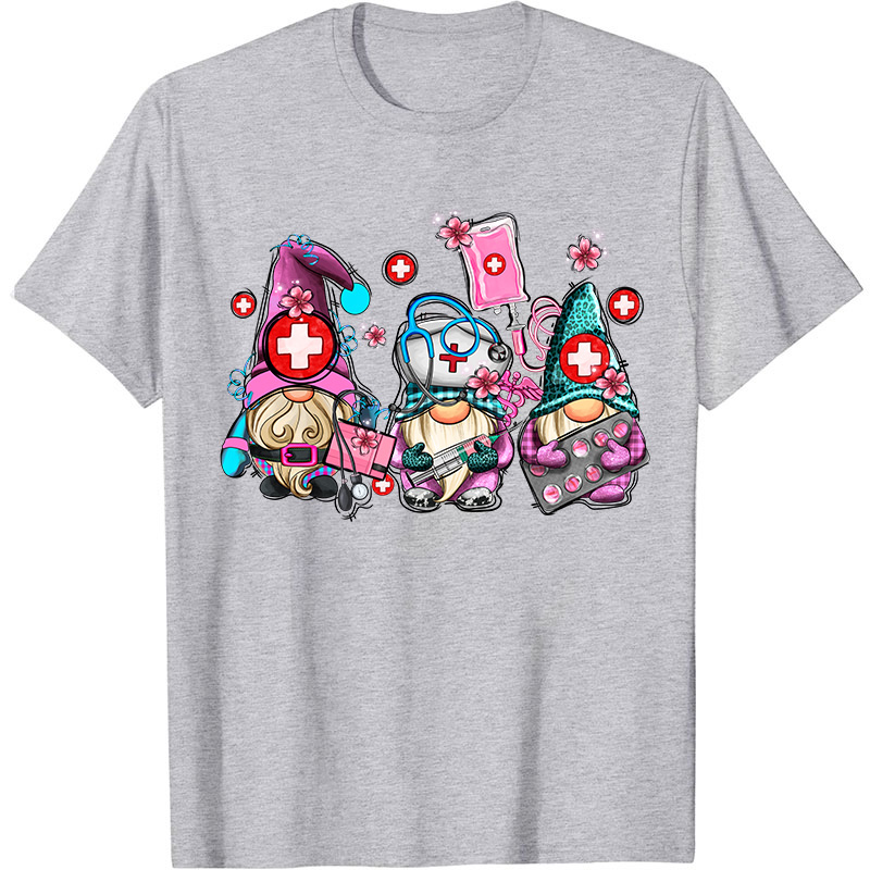 Valentine Gnome Nurse T-Shirt