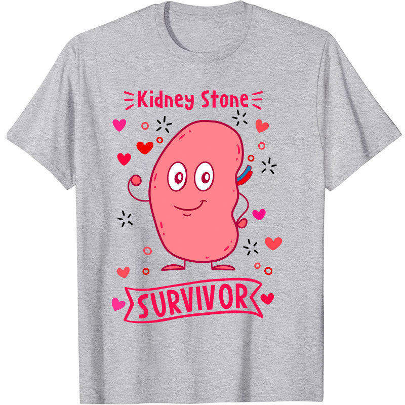 Kidney Stone Survivor Nurse T-Shirt