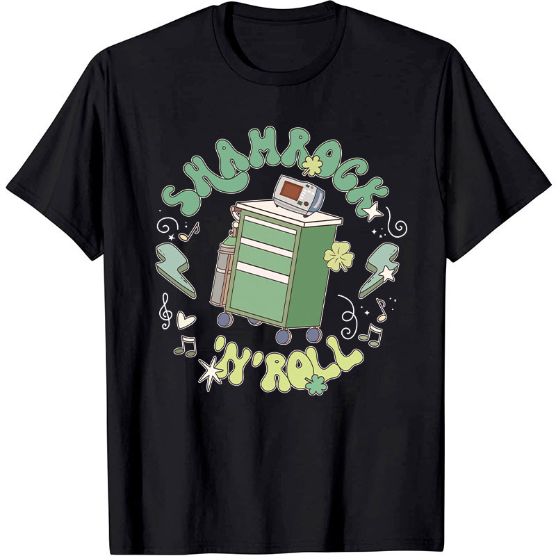 Shamrock N Roll Nurse T-Shirt