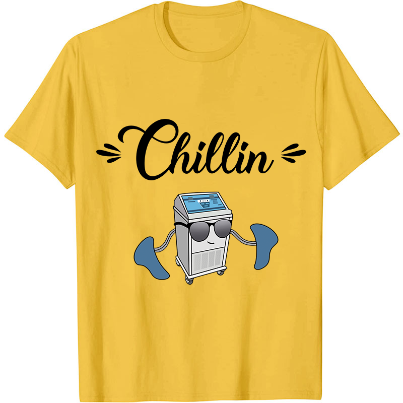 Chillin Funny ICU Nurse T-Shirt