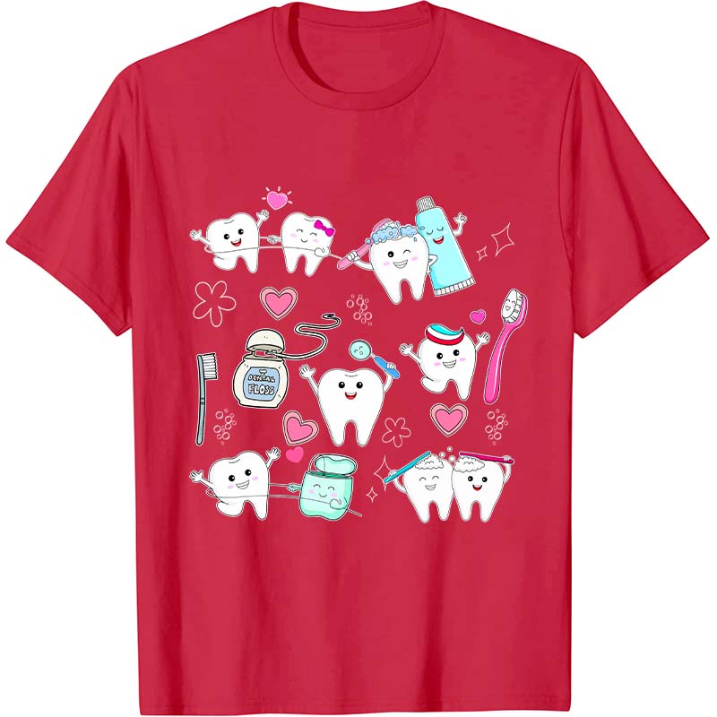 Happy Little Teeth Nurse T-Shirt