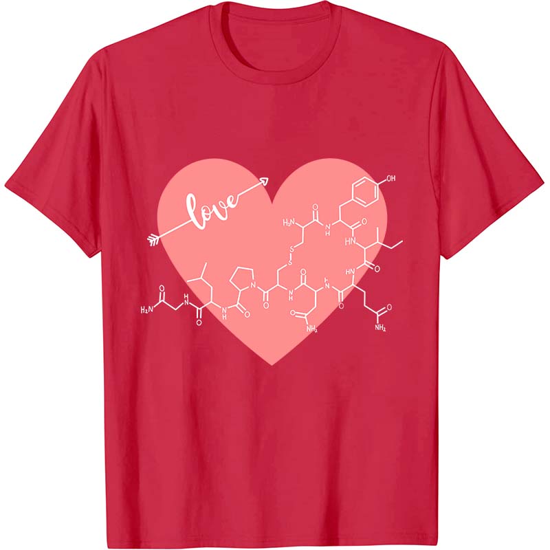 Oxytocin Valentine's Day Nurse T-Shirt