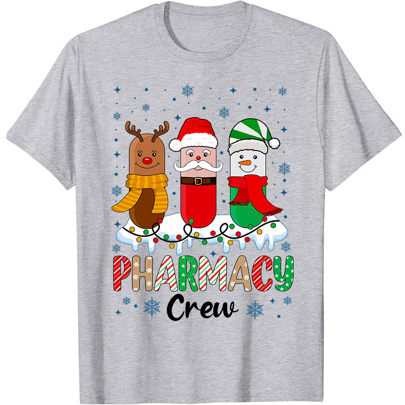 Pharmacy Crew At Your Service Nurse T-Shirt