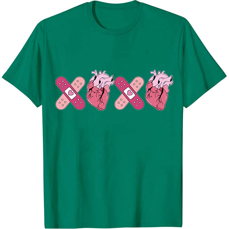 XOXO Heart Nurse T-Shirt