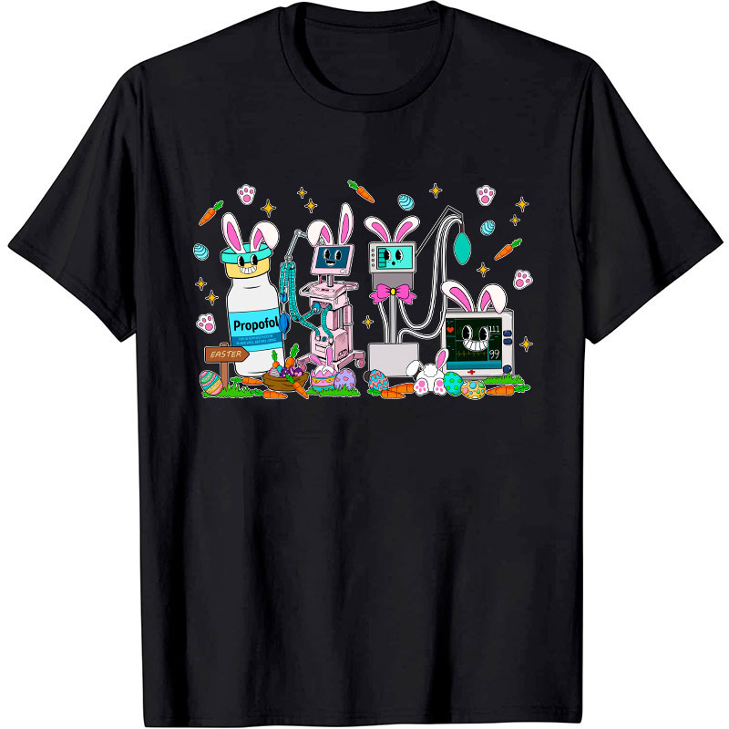 Easter Bunny Crew Nurse T-Shirt