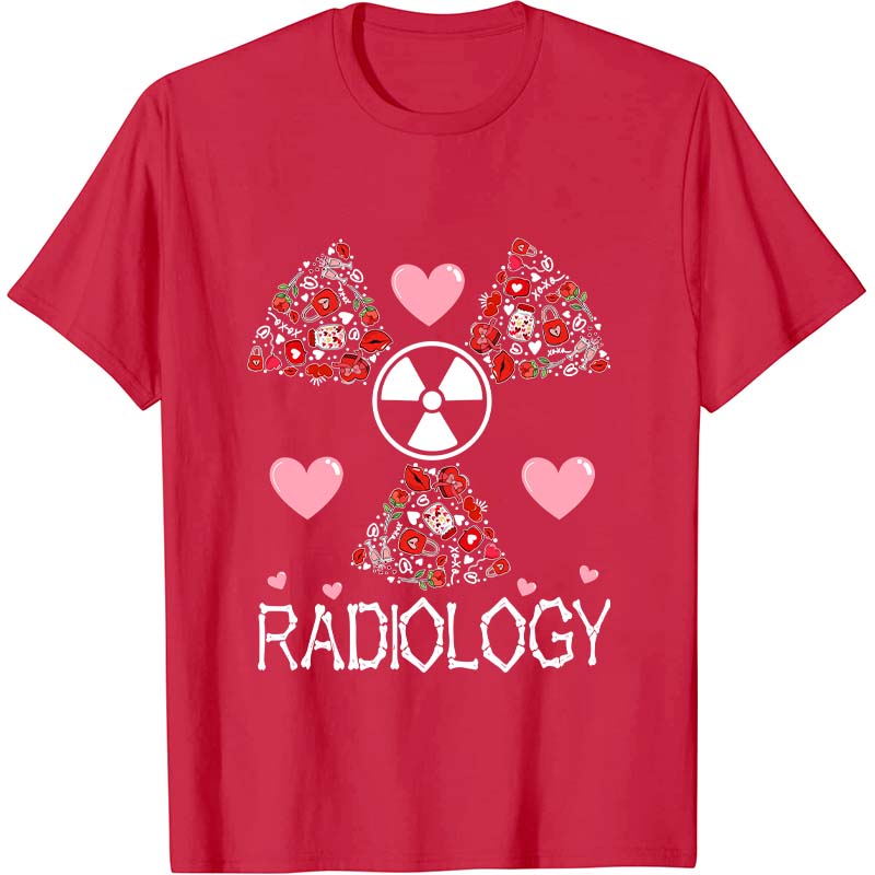Radiology Valentine Nurse T-Shirt