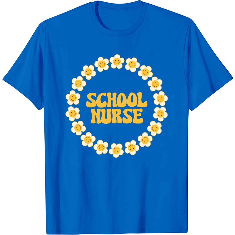 Flowers School Nurse T-Shirt
