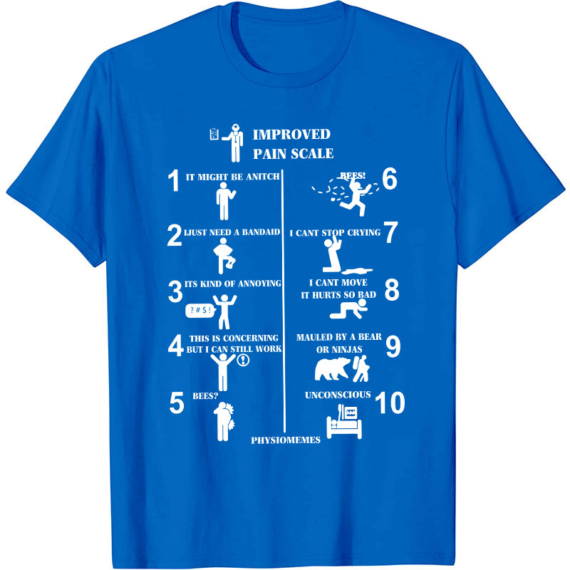 Improved Pain Scale Nurse T-Shirt