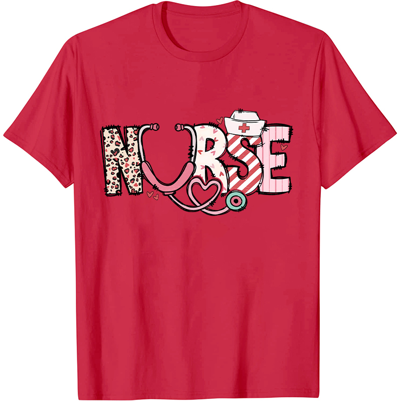 Valentines Day Nurse T-Shirt