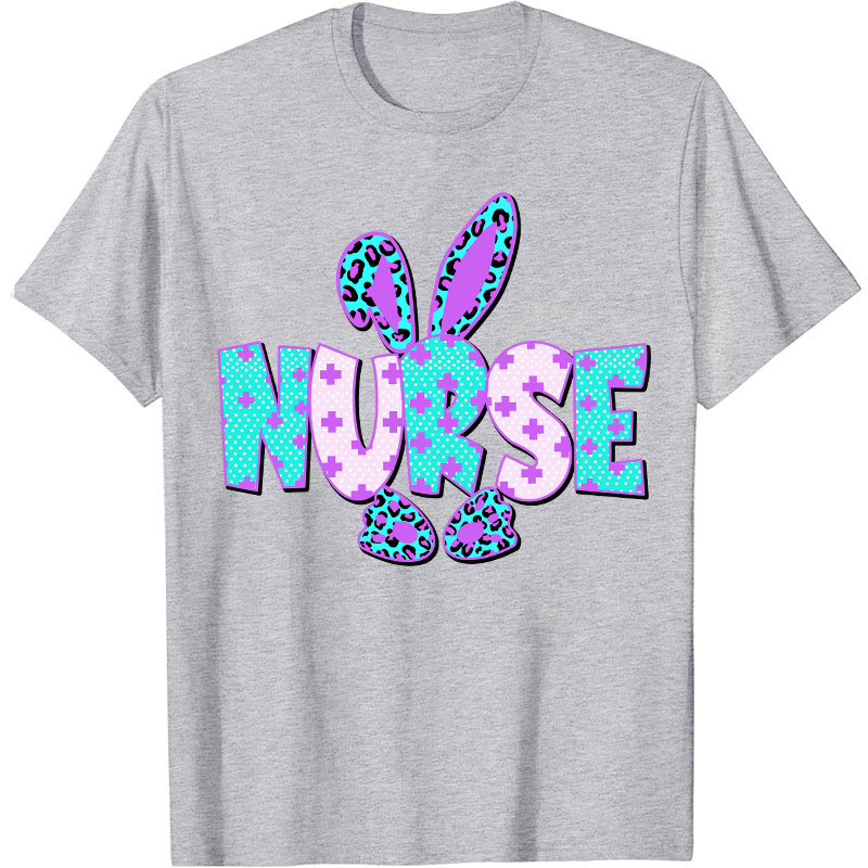 Colorful Bunny Nurse T-Shirt
