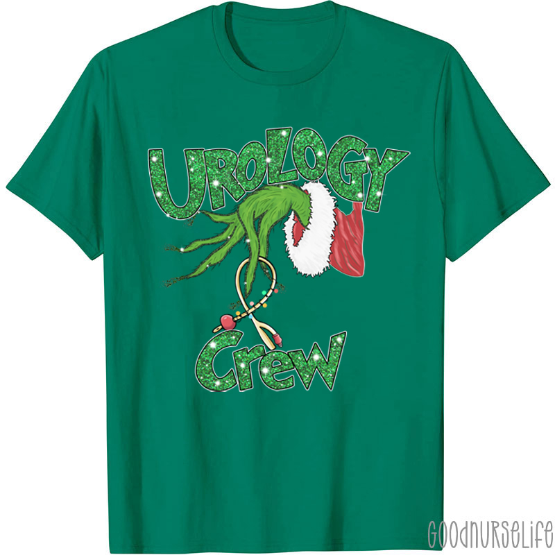 Urology Christmas Crew Nurse T-Shirt