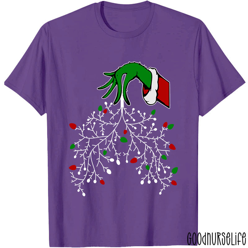 It's Time To Turn On The Christmas Lights Nurse T-Shirt