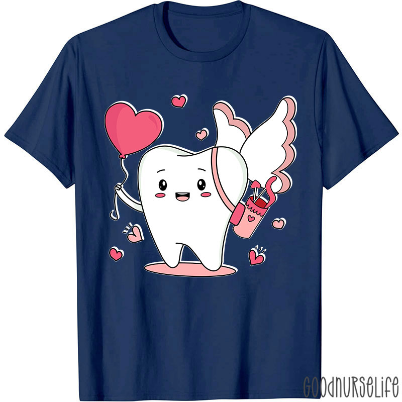 Cute Teeth Cupid Nurse T-Shirt