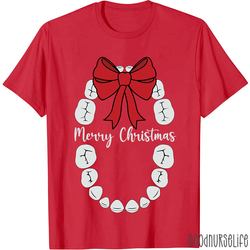 Oral Surgeon Merry Christmas Nurse T-shirt