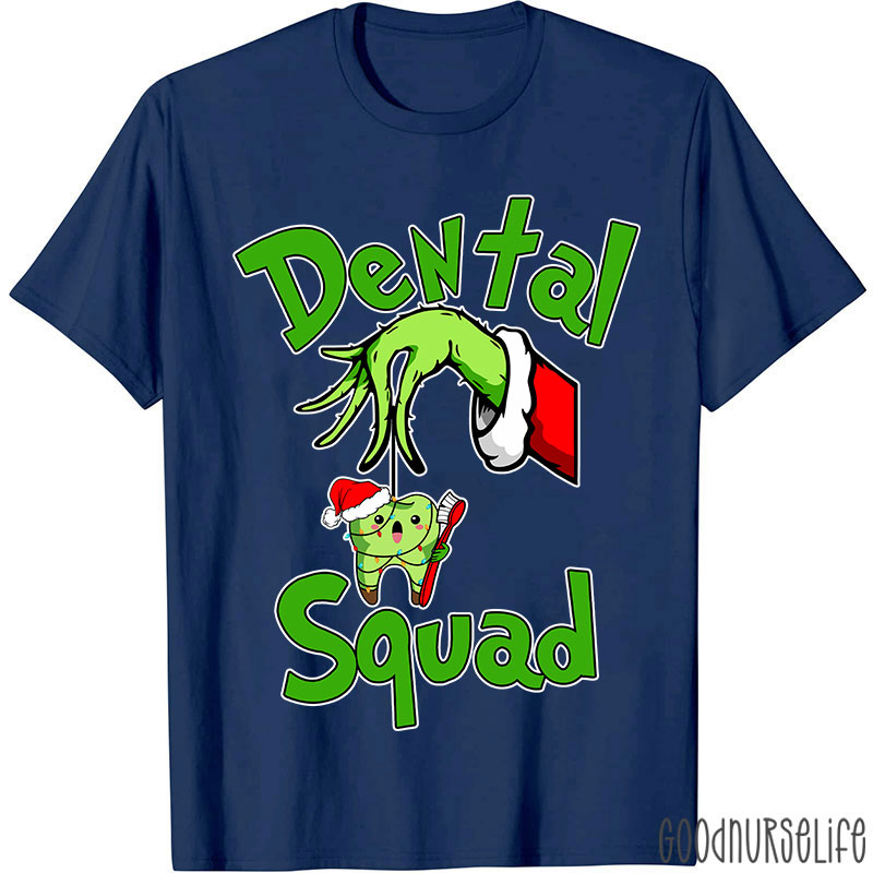 Funny Hand Dental Squad Nurse T-shirt