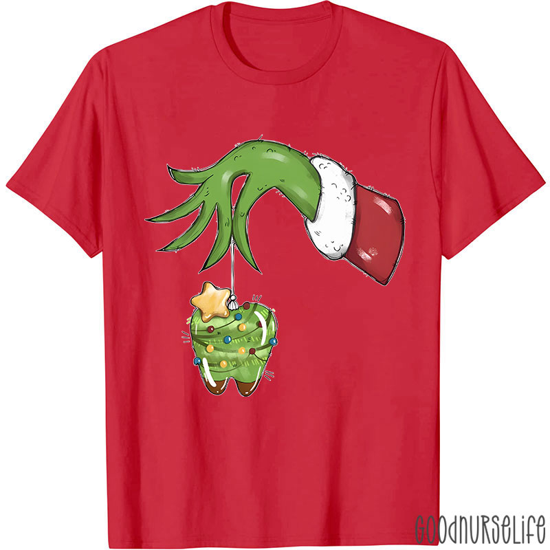 Steal Your Teeth Christmas Nurse T-shirt