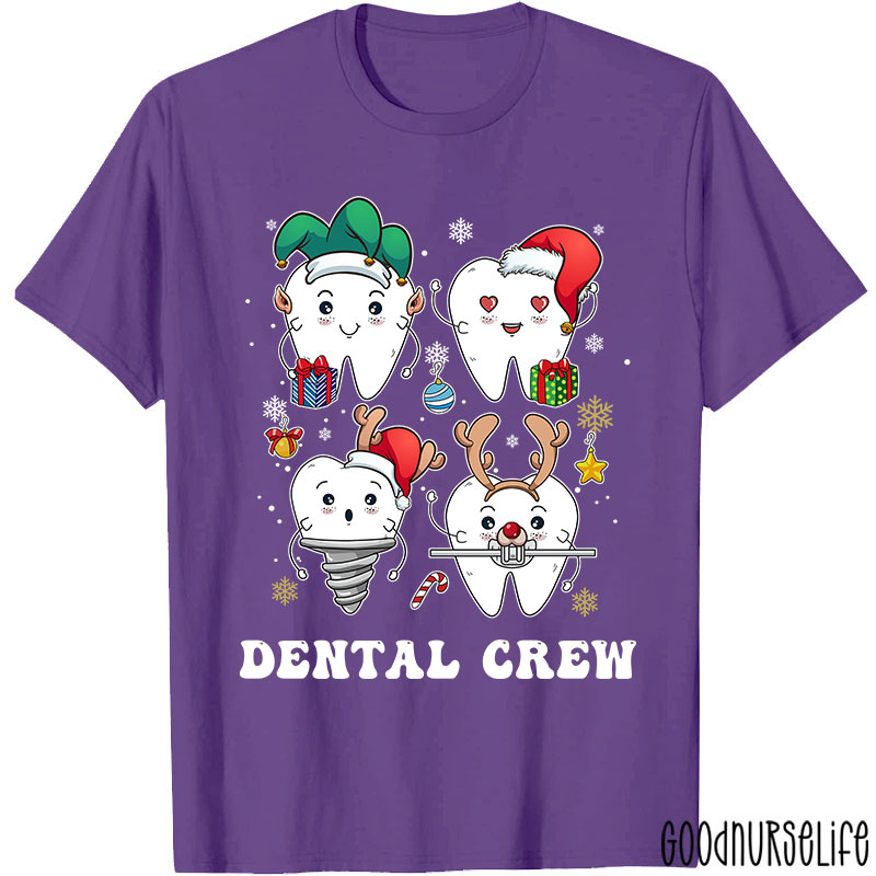 Christmas Dental Crew Nurse T-shirt
