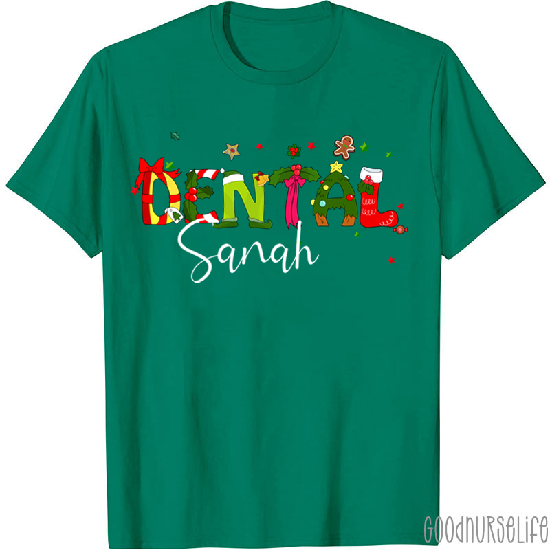 Persanlized Nurse Name Nurse T-Shirt