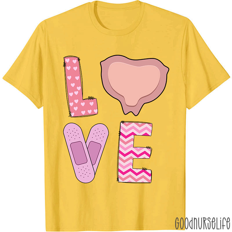 Wound Care Love Nurse T-Shirt