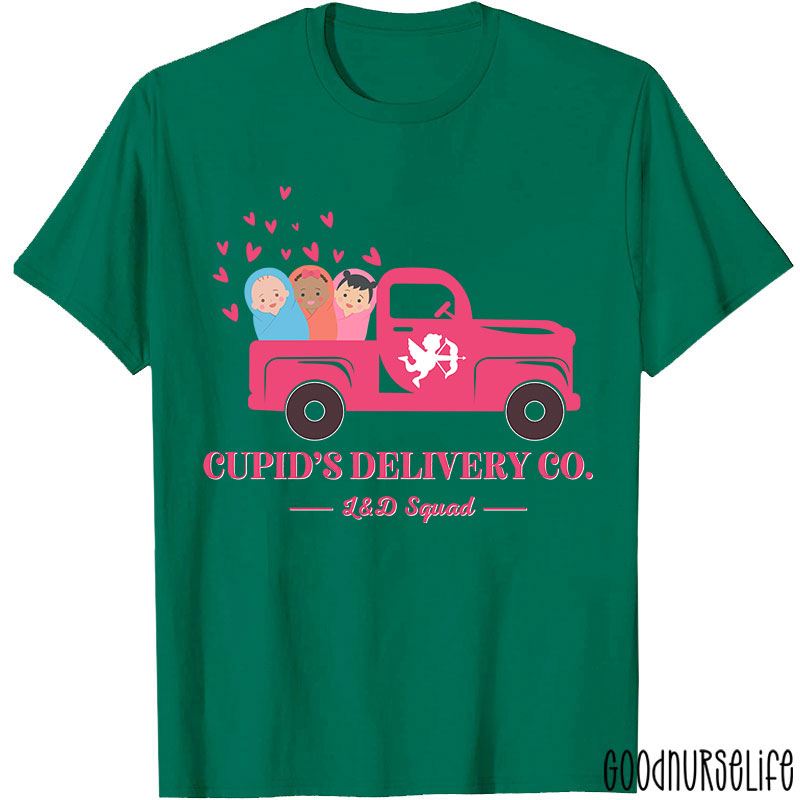 Cupid's Delivery Co Nurse T-Shirt