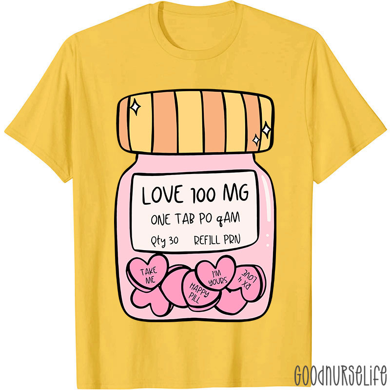 Valentines Day Pharmacy Nurse T-Shirt