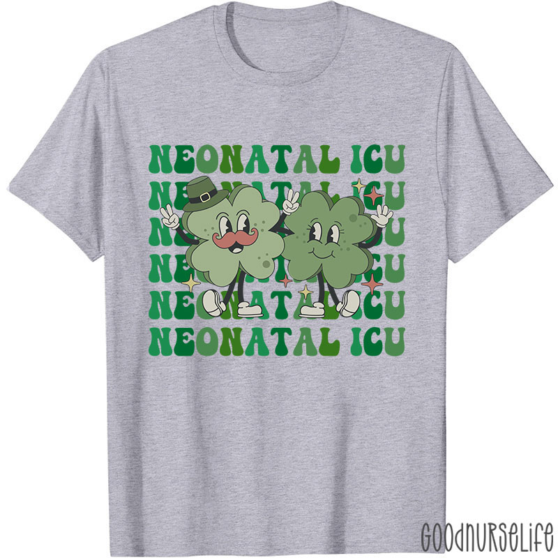Clover And Neonatal ICU Nurse T-Shirt