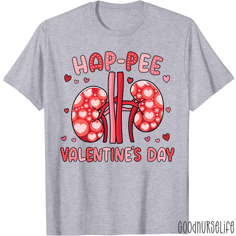 Kidney Wishes Valentine's Day Nurse T-Shirt