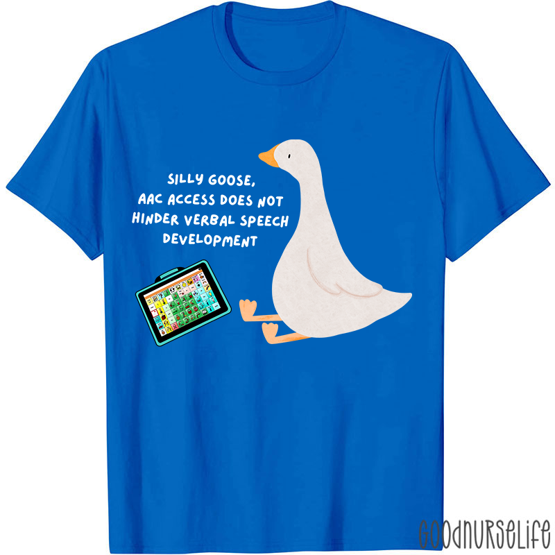 Comfort Colors Silly Goose Speech Therapist T-Shirt