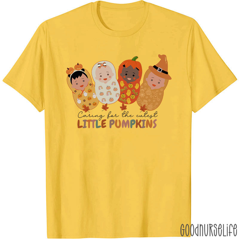 Halloween Caring For The Cutest Little Pumpkins T-Shirt