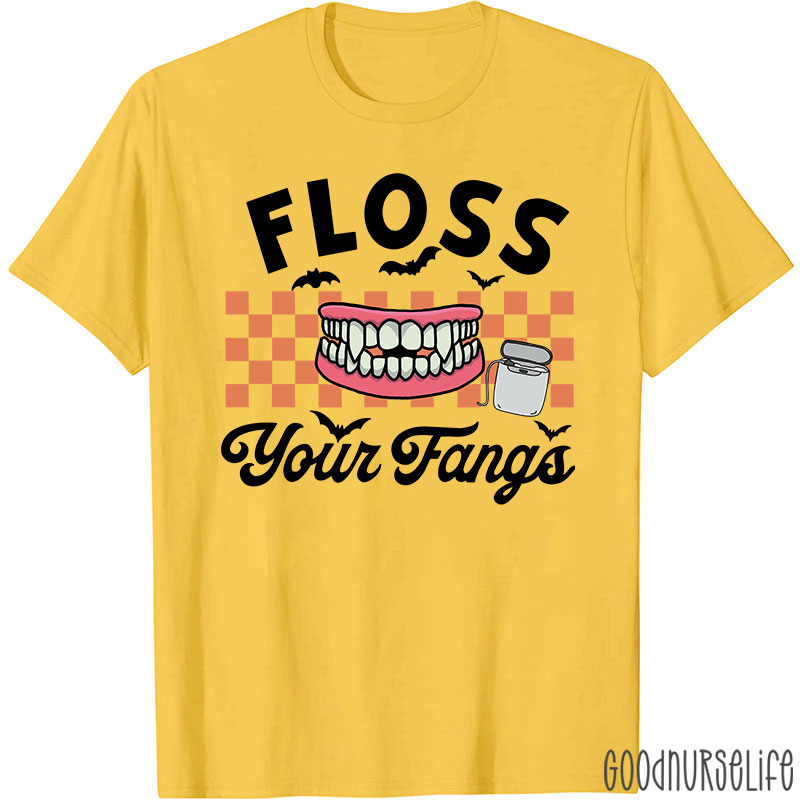 Floss Your Fangs Halloween T-Shirt